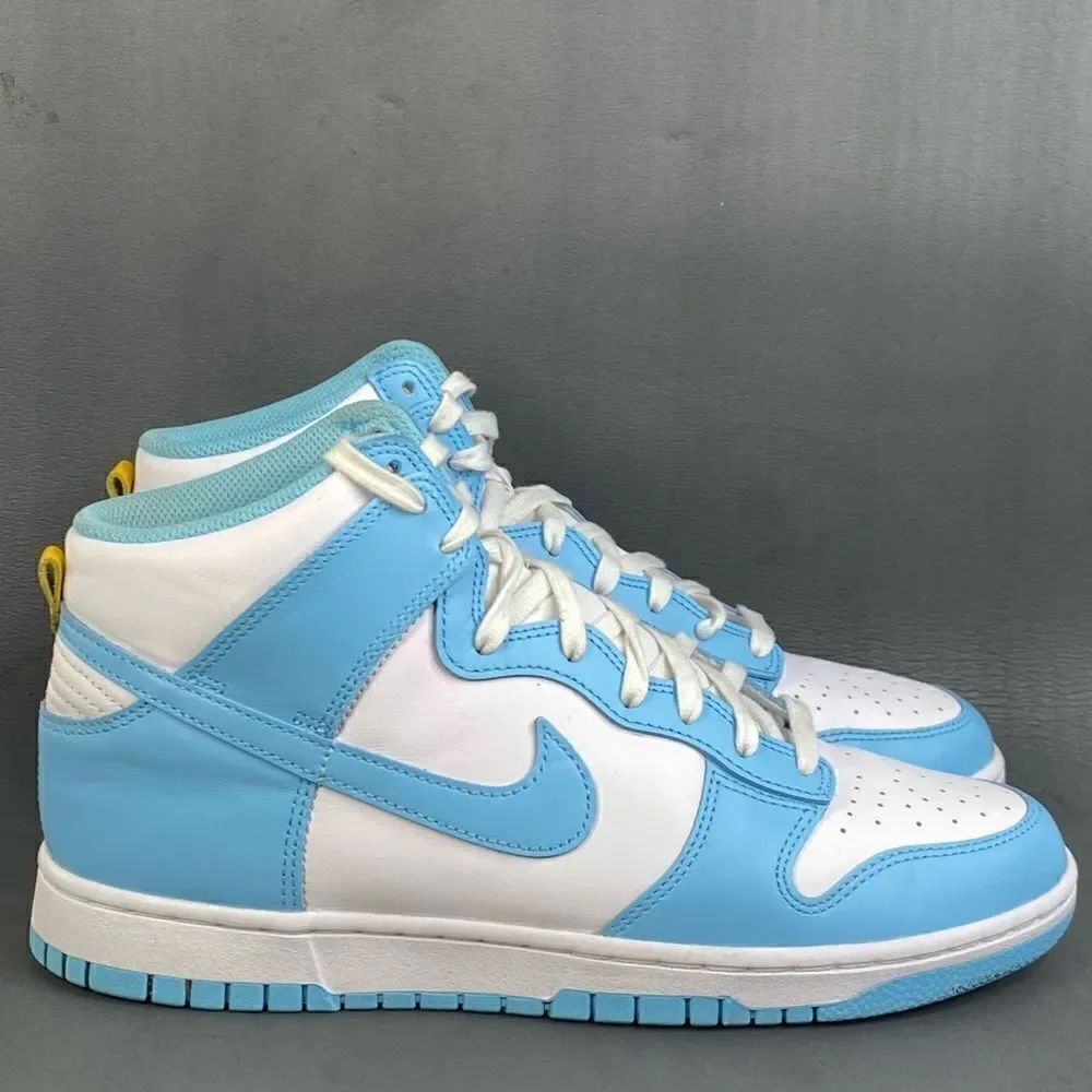 Nike Dunk High 'Blue Chill' sneaker shoes mens size 9.5